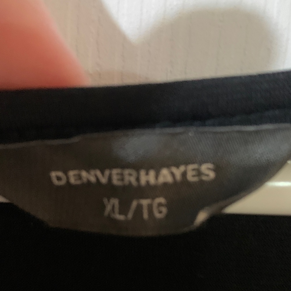 Denver Hayes Black and Blue Maxi Dress - Picture 2 of 8
